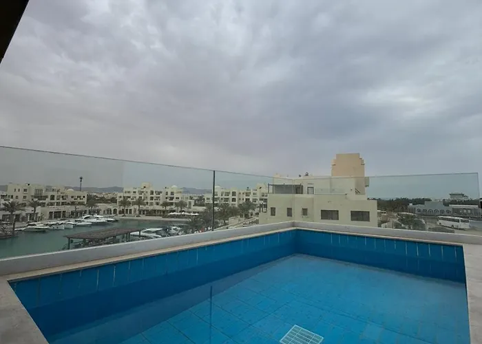 Fanadir 3-bedroom Penthouse Gouna, Private Pool شقة الغردقة
