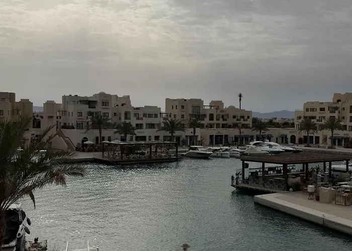 Fanadir 3-bedroom Penthouse Gouna, Private Pool شقة الغردقة