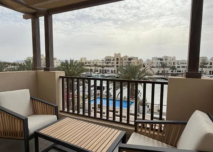 Fanadir 3-bedroom Penthouse Gouna, Private Pool الغردقة