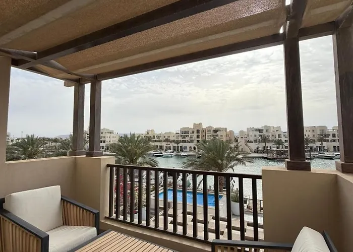 شقة Fanadir 3-bedroom Penthouse Gouna, Private Pool الغردقة