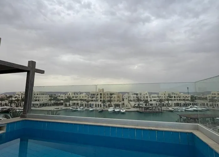 Fanadir 3-bedroom Penthouse Gouna, Private Pool * الغردقة
