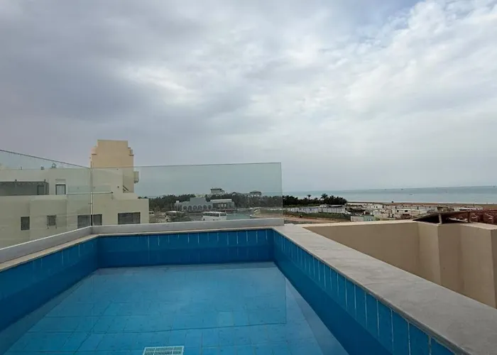 Fanadir 3-bedroom Penthouse Gouna, Private Pool شقة