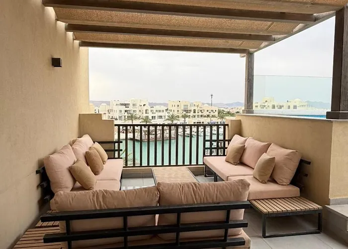Fanadir 3-bedroom Penthouse Gouna, Private Pool